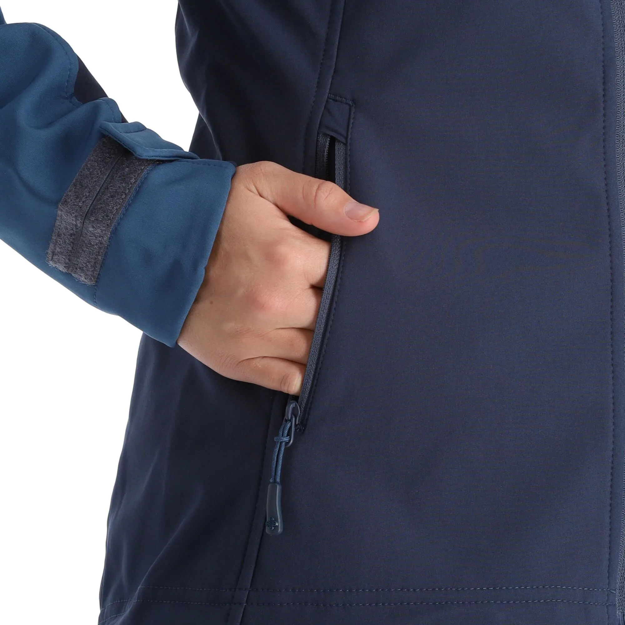 Kilpi, Ravia-W Softshell Ski-jas Dames Dark Blauw 11 Kilpi, Ravia-W Softshell Ski-jas Dames Dark Blauw - Afbeelding 9