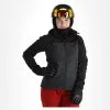 Kilpi, Ravia-W Softshell Ski-jas Dames Dark Grijs -Ski-Jassen Winkel kilpi ravia w ac softshell jas dames dark grijs 22kilpi109v3 BI 02