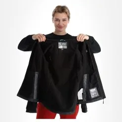 Kilpi, Ravia-W Softshell Ski-jas Dames Dark Grijs -Ski-Jassen Winkel kilpi ravia w ac softshell jas dames dark grijs 22kilpi109v3 BI 06