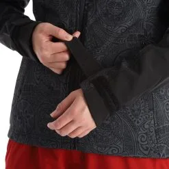 Kilpi, Ravia-W Softshell Ski-jas Dames Dark Grijs -Ski-Jassen Winkel kilpi ravia w ac softshell jas dames dark grijs 22kilpi109v3 BI 09