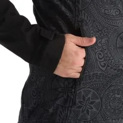 Kilpi, Ravia-W Softshell Ski-jas Dames Dark Grijs -Ski-Jassen Winkel kilpi ravia w ac softshell jas dames dark grijs 22kilpi109v3 BI 10