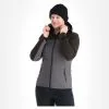 Kilpi, Ravia-W Softshell Ski-jas Dames Dark Grijs -Ski-Jassen Winkel kilpi ravia w ac softshell jas dames dark grijs AC21kil124c BI 02