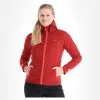 Kilpi, Ravia-W Softshell Ski-jas Dames Dark Rood 2 Kilpi, Ravia-W Softshell Ski-jas Dames Dark Rood -Ski-Jassen Winkel kilpi ravia w ac softshell jas dames dark rood AC21kil124d BI 02