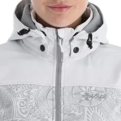Kilpi, Ravia-W Softshell Ski-jas Dames Wit -Ski-Jassen Winkel kilpi ravia w ac softshell jas dames wit 22kilpi109v2 BI 07