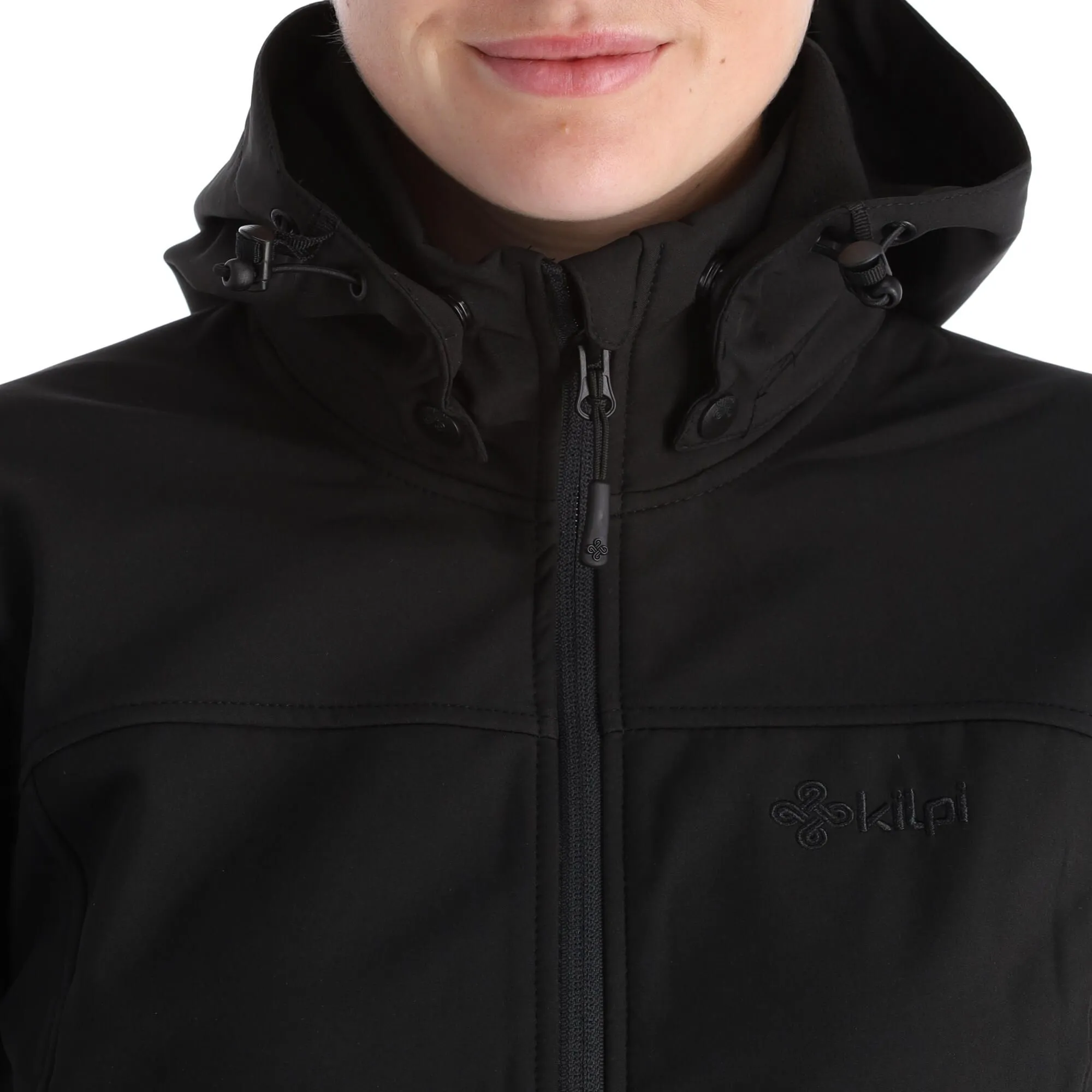 Kilpi, Ravia-W Softshell Ski-jas Dames Zwart 8 Kilpi, Ravia-W Softshell Ski-jas Dames Zwart - Afbeelding 6