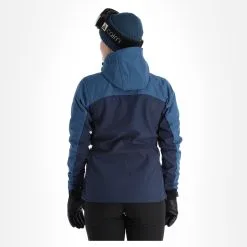Kilpi, Ravia-W Softshell Ski-jas Grote Maten Dames Dark Blauw 12 Kilpi, Ravia-W Softshell Ski-jas Grote Maten Dames Dark Blauw -Ski-Jassen Winkel kilpi ravia w ac softshell jas plus size dames dark blauw 22kilpi128v2 BI 03