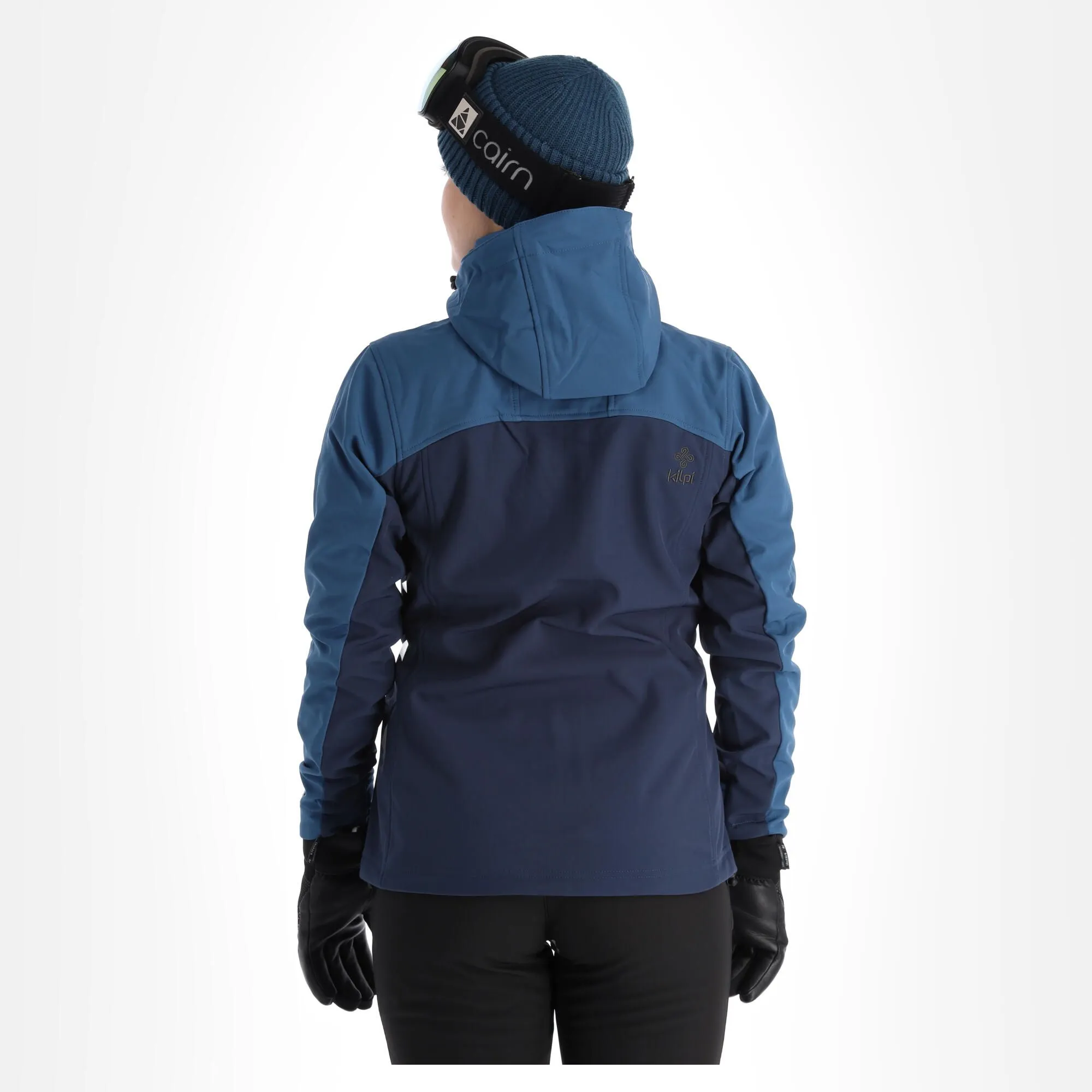 Kilpi, Ravia-W Softshell Ski-jas Grote Maten Dames Dark Blauw 4 Kilpi, Ravia-W Softshell Ski-jas Grote Maten Dames Dark Blauw - Afbeelding 2