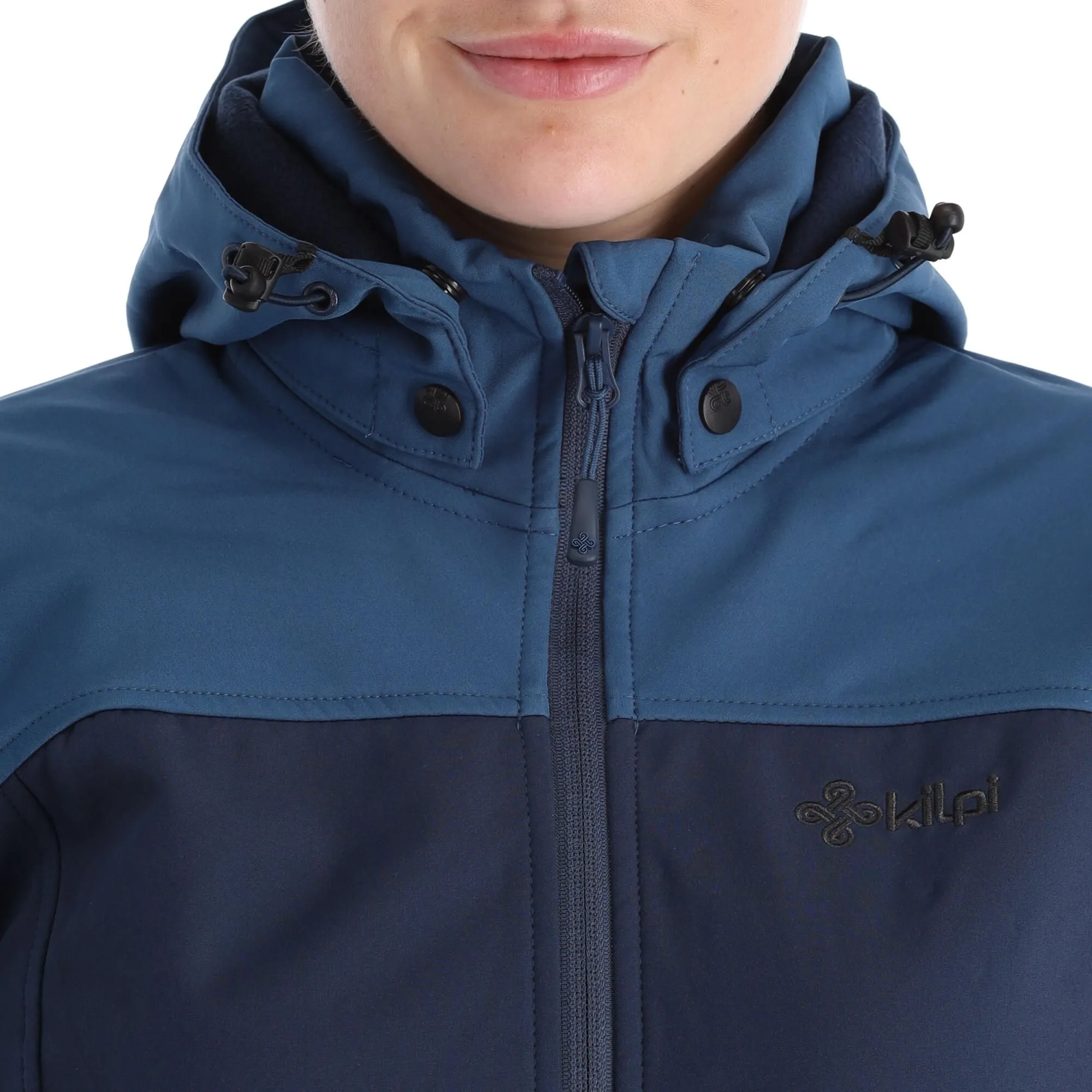 Kilpi, Ravia-W Softshell Ski-jas Grote Maten Dames Dark Blauw 8 Kilpi, Ravia-W Softshell Ski-jas Grote Maten Dames Dark Blauw - Afbeelding 6