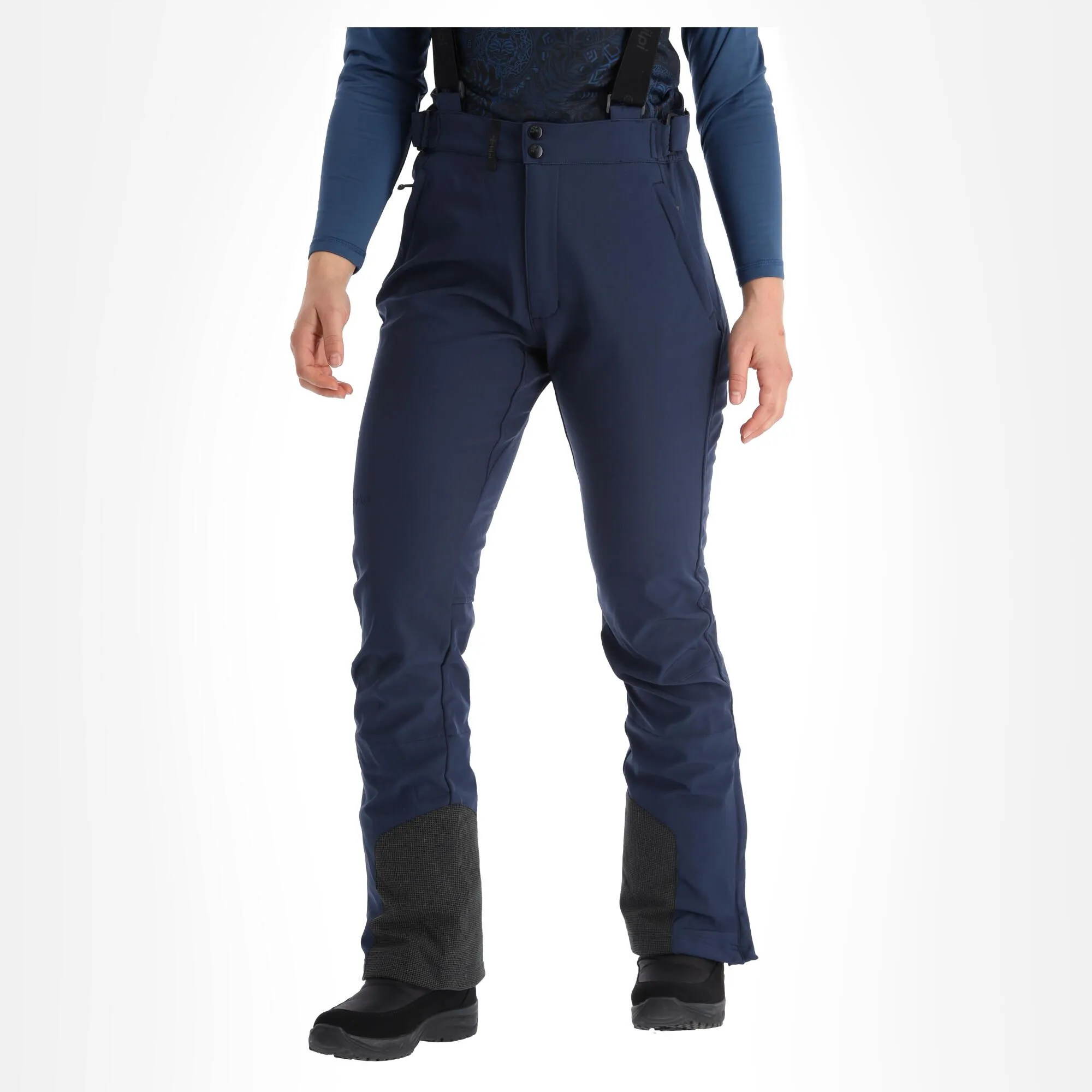 Kilpi, Rhea-W Softshell Skibroek Dames Dark Blauw 5 Kilpi, Rhea-W Softshell Skibroek Dames Dark Blauw - Afbeelding 3