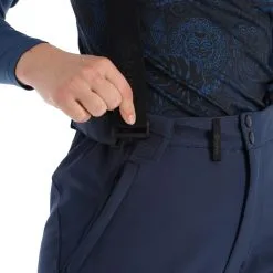 Kilpi, Rhea-W Softshell Skibroek Grote Maten Dames Dark Blauw -Ski-Jassen Winkel kilpi rhea w bc skibroek softshell plus size dames dark blauw 22kilpi130v1 BI 07