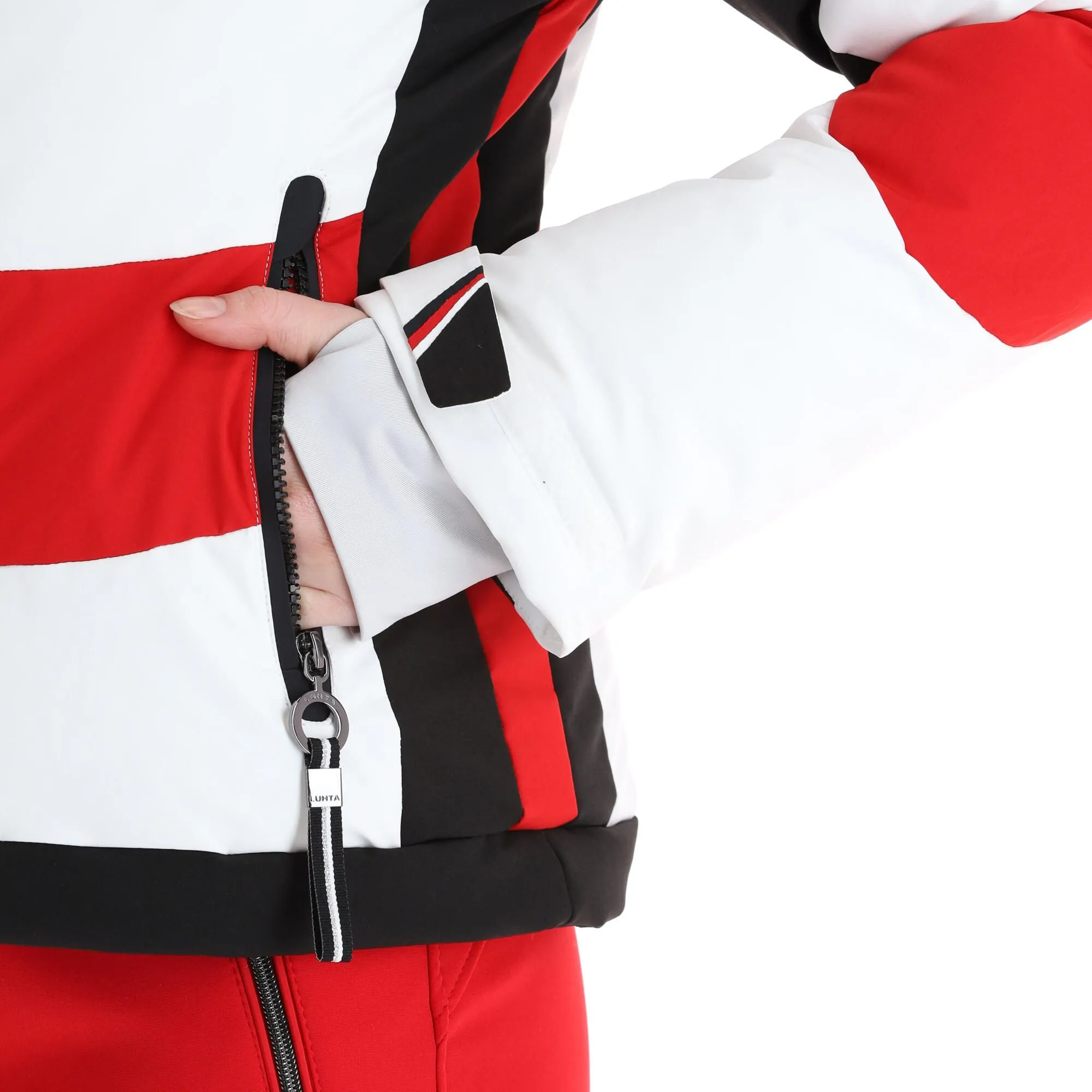 Luhta, Hallela Ski-jas Dames Optic Wit 11 Luhta, Hallela Ski-jas Dames Optic Wit - Afbeelding 9