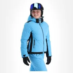 Luhta, Hallela Ski-jas Dames Sky Blauw -Ski-Jassen Winkel luhta hallela aa jas gevoerd dames sky blauw 22luhta120v3 BI 04