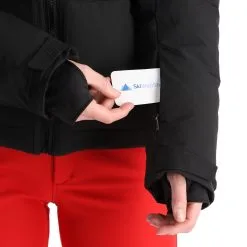 Luhta, Hallela Ski-jas Dames Zwart -Ski-Jassen Winkel luhta hallela aa jas gevoerd dames zwart 22luhta120v1 BI 09