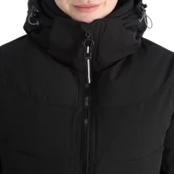 Luhta, Hallela Ski-jas Dames Zwart -Ski-Jassen Winkel luhta hallela aa jas gevoerd dames zwart 22luhta120v1 BI 13