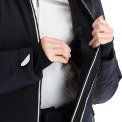 Luhta, Hietanen Ski-jas Dames Dark Blauw -Ski-Jassen Winkel luhta hietanen aa jas gevoerd dames dark blauw 22luhta117v2 BI 08