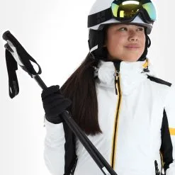 Luhta, Hietanen Ski-jas Dames Optic Wit -Ski-Jassen Winkel luhta hietanen aa jas gevoerd dames optic wit 22luhta117v1 BI 05