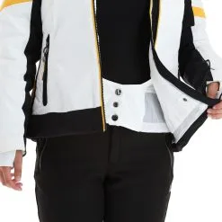 Luhta, Hietanen Ski-jas Dames Optic Wit -Ski-Jassen Winkel luhta hietanen aa jas gevoerd dames optic wit 22luhta117v1 BI 08