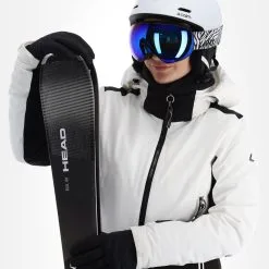 Luhta, Hookana Ski-jas Dames Optic Wit -Ski-Jassen Winkel luhta hookana aa jas gevoerd dames optic wit 22luhta118v2 BI 05