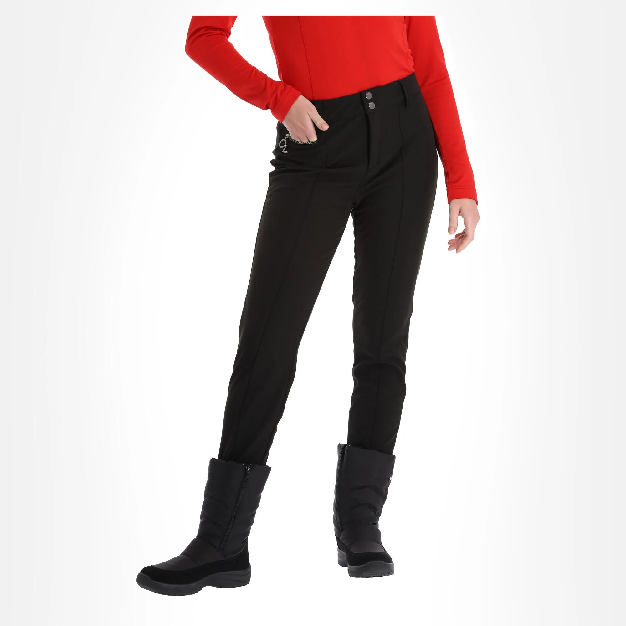 Luhta, Joentaka Softshell Skibroek Dames Zwart 3 Luhta, Joentaka Softshell Skibroek Dames Zwart