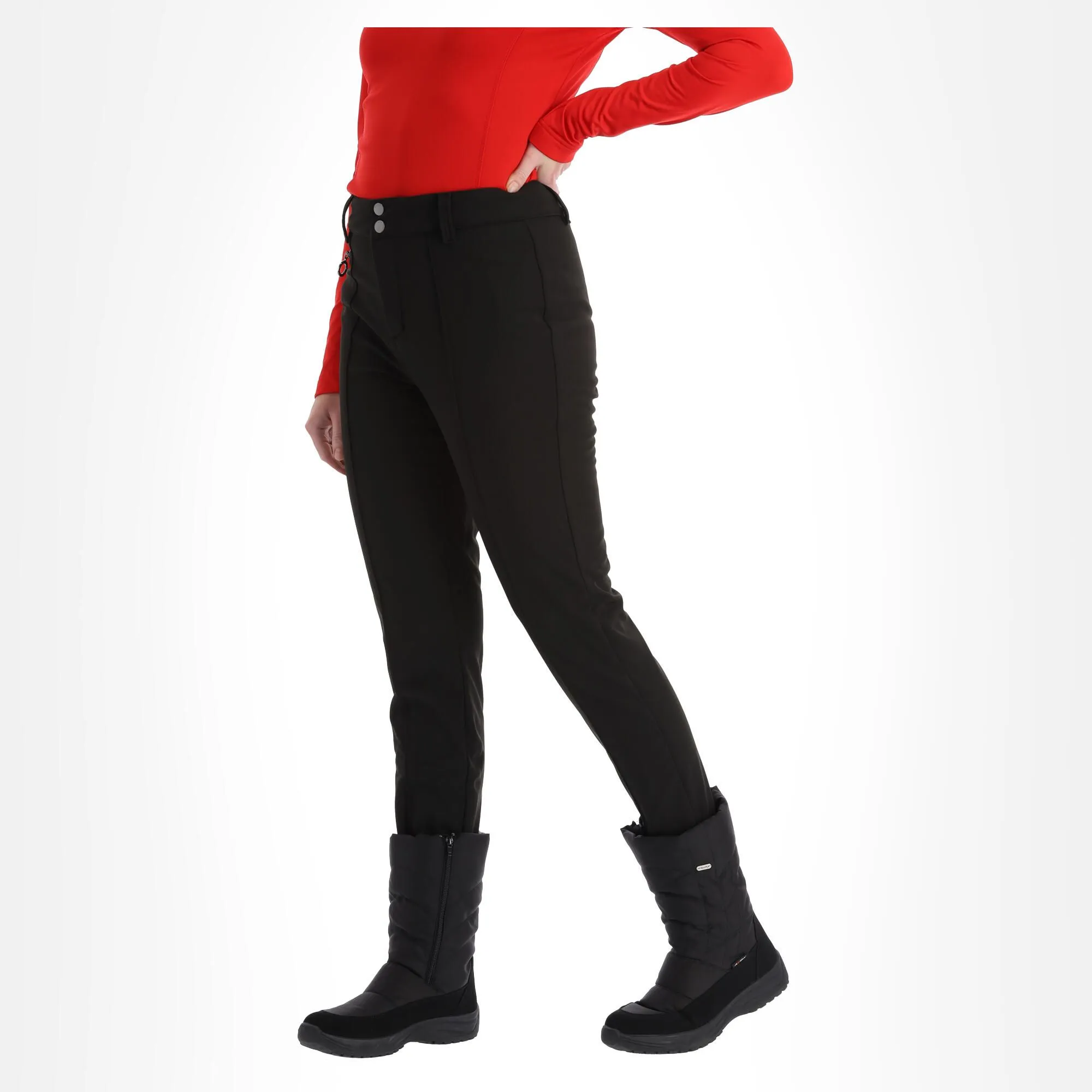 Luhta, Joentaka Softshell Skibroek Dames Zwart 5 Luhta, Joentaka Softshell Skibroek Dames Zwart - Afbeelding 3