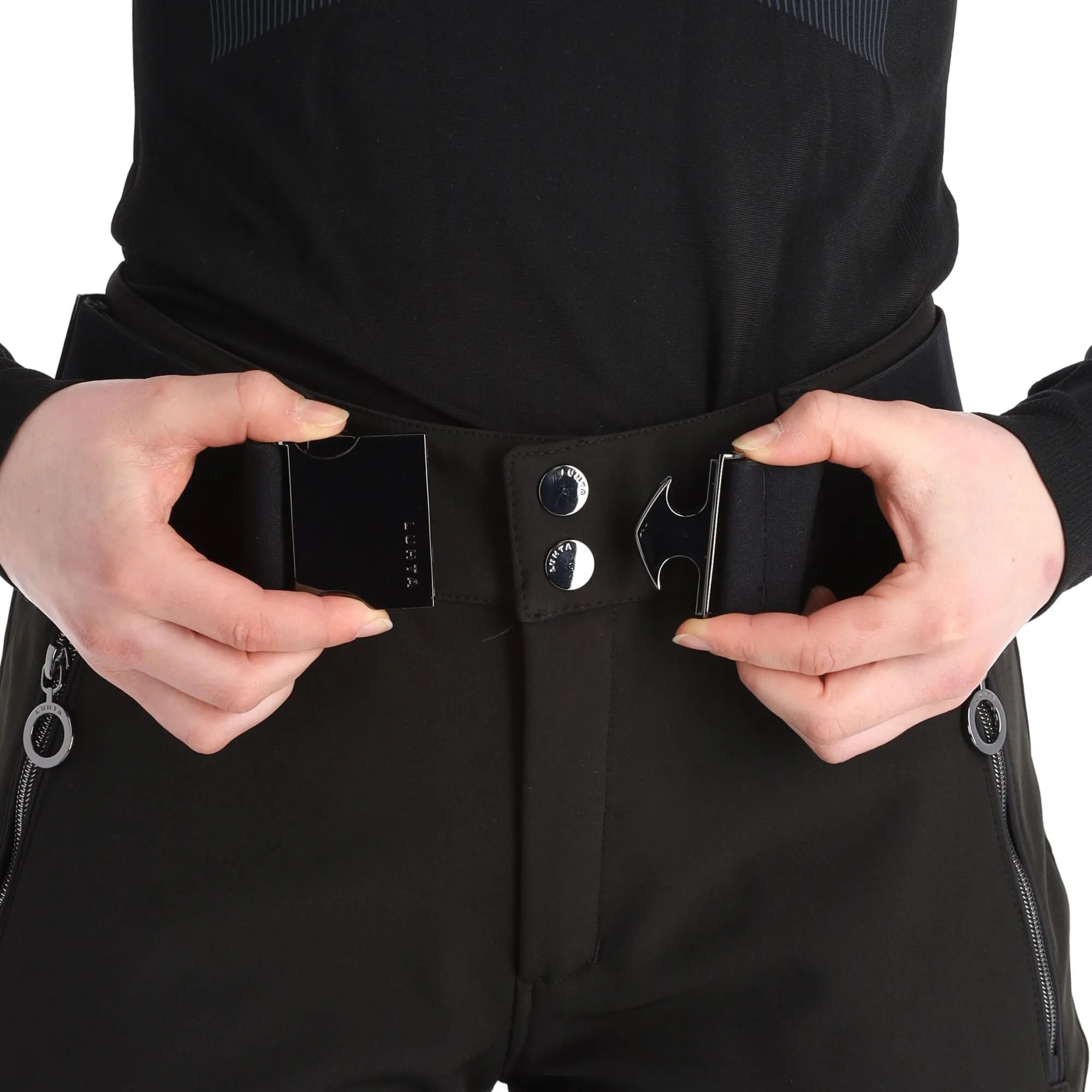 Luhta, Joentaus C Softshell Skibroek Kort Model Dames Zwart 6 Luhta, Joentaus C Softshell Skibroek Kort Model Dames Zwart - Afbeelding 4