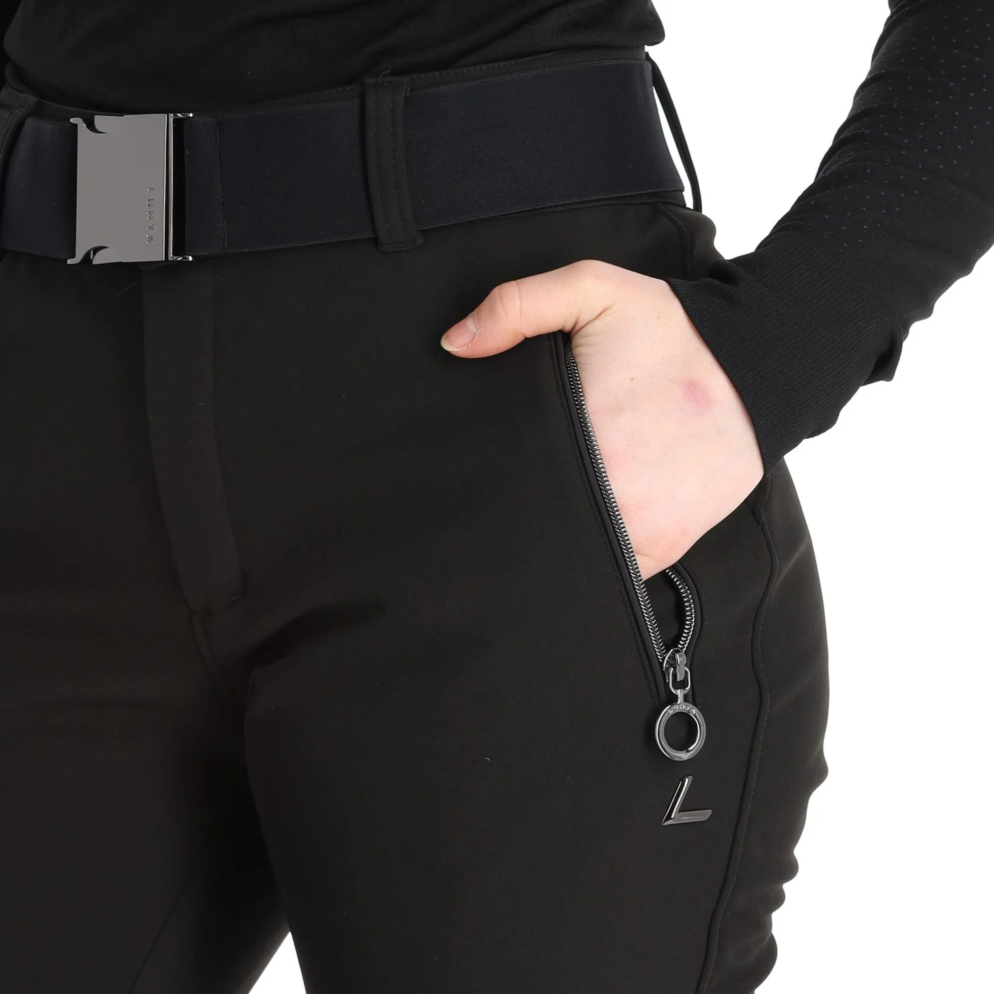 Luhta, Joentaus C Softshell Skibroek Kort Model Dames Zwart 9 Luhta, Joentaus C Softshell Skibroek Kort Model Dames Zwart - Afbeelding 7