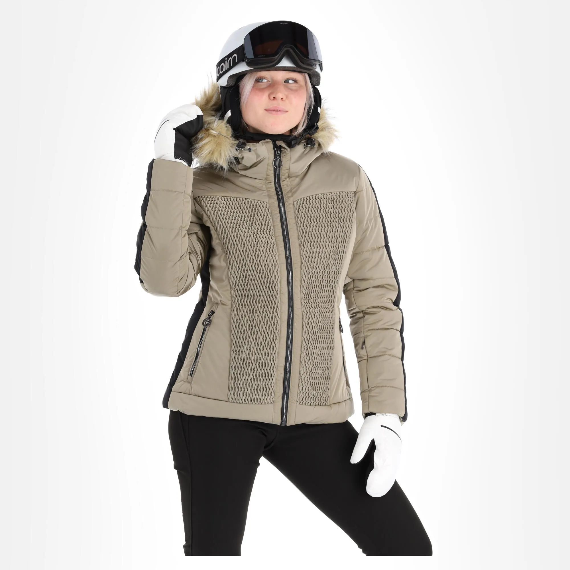 Luhta, Kaavi Ski-jas Dames Beige 5 Luhta, Kaavi Ski-jas Dames Beige - Afbeelding 3