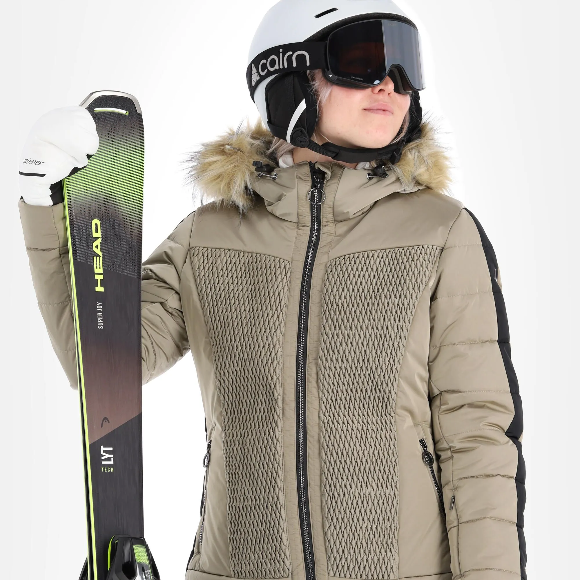 Luhta, Kaavi Ski-jas Dames Beige 6 Luhta, Kaavi Ski-jas Dames Beige - Afbeelding 4