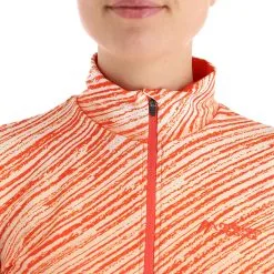 Maier Sports, Choralpe Skipully Dames Siren Print Rood 9 Maier Sports, Choralpe Skipully Dames Siren Print Rood -Ski-Jassen Winkel maier sports choralpe ga ski pully dames siren print rood 22maier109v1 BI 05