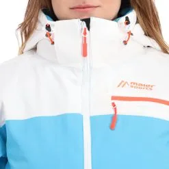 Maier Sports, Coral Flash Ski-jas Dames Cyan Blauw 23 Maier Sports, Coral Flash Ski-jas Dames Cyan Blauw -Ski-Jassen Winkel maier sports coral flash ski jas dames cyan blauw AA20mai020a BI 010