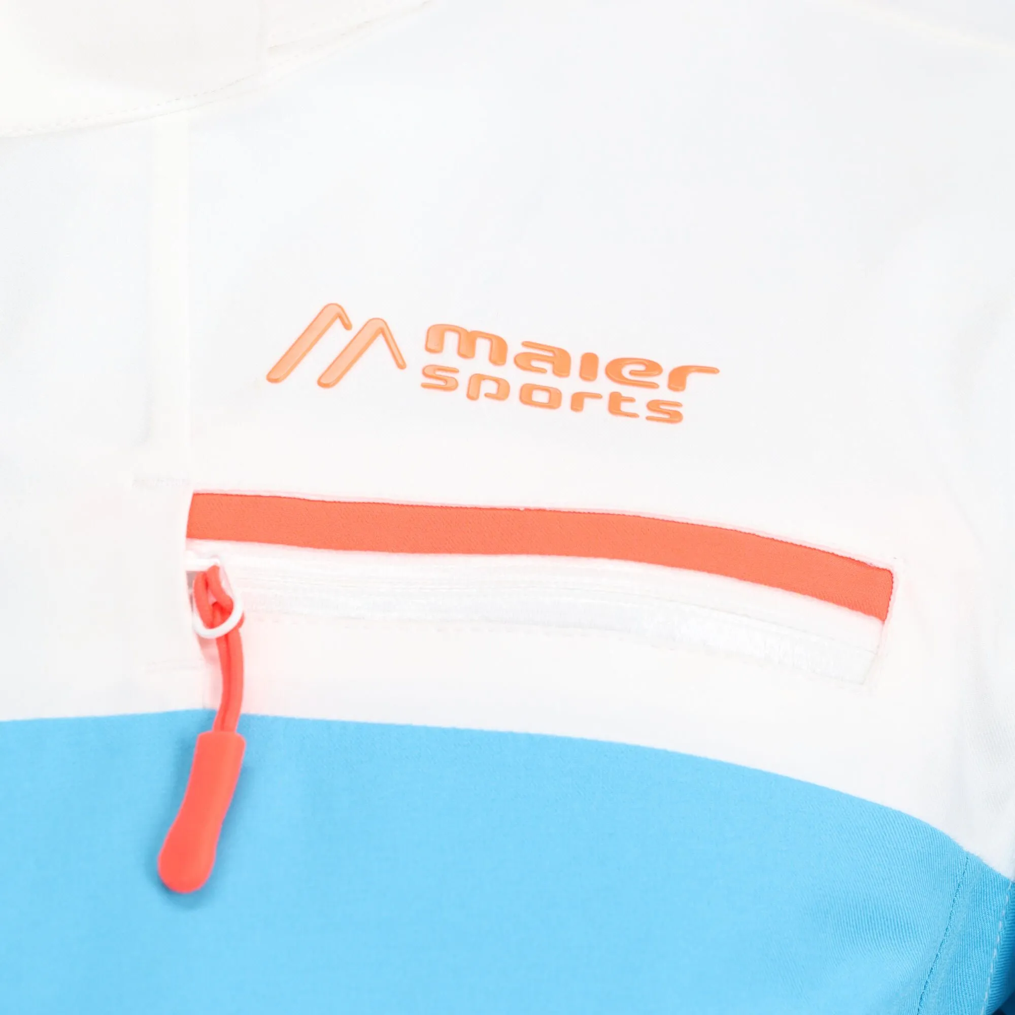 Maier Sports, Coral Flash Ski-jas Dames Cyan Blauw 14 Maier Sports, Coral Flash Ski-jas Dames Cyan Blauw - Afbeelding 12