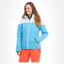 Maier Sports, Coral Flash Ski-jas Dames Cyan Blauw 15 Maier Sports, Coral Flash Ski-jas Dames Cyan Blauw -Ski-Jassen Winkel maier sports coral flash ski jas dames cyan blauw AA20mai020a BI 02