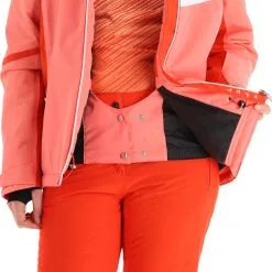Maier Sports, Rendlspitze Ski-jas Dames Coral Rood 19 Maier Sports, Rendlspitze Ski-jas Dames Coral Rood -Ski-Jassen Winkel maier sports rendlspitze aa jas gevoerd dames coral rood 22maier108v1 BI 07