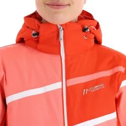Maier Sports, Rendlspitze Ski-jas Dames Coral Rood 21 Maier Sports, Rendlspitze Ski-jas Dames Coral Rood -Ski-Jassen Winkel maier sports rendlspitze aa jas gevoerd dames coral rood 22maier108v1 BI 09