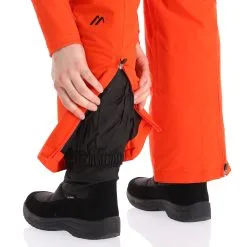 Maier Sports, Vroni Slim Skibroek Kort Model Dames Siren Rood -Ski-Jassen Winkel maier sports vroni slim ba skibroek gevoerd short model dames 22maier207v2 BI 07