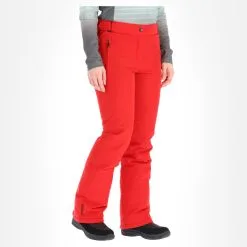 Maier Sports, Vroni Slim Skibroek Dames Tango Rood -Ski-Jassen Winkel maier sports vroni slim skibroek dames tango rood BA20mai016a BI 04