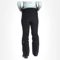 Maier Sports, Vroni Slim Skibroek Dames Zwart -Ski-Jassen Winkel maier sports vroni slim skibroek dames zwart BA20mai016d BI 03