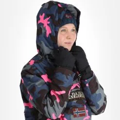 Napapijri, Rainforest W P Prt 2 (2022/2023) Winter Anorak Dames Camo Multicolor -Ski-Jassen Winkel napapijri rainforest w p prt 2 2022 2023 af anorak dames camo 22napap109v2 BI 05