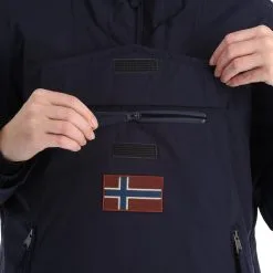 Napapijri, Rainforest W Pocket 4 (2022/2023) Winter Anorak Dames Marine Blauw -Ski-Jassen Winkel napapijri rainforest w pocket 4 af anorak dames marine blauw 22napap108v4 BI 08