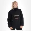 Napapijri, Rainforest W Pocket 4 (2022/2023) Winter Anorak Dames Zwart -Ski-Jassen Winkel napapijri rainforest w pocket 4 af anorak dames zwart 22napap108v5 BI 02