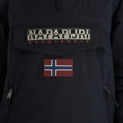 Napapijri, Rainforest W Pocket 4 (2022/2023) Winter Anorak Dames Zwart -Ski-Jassen Winkel napapijri rainforest w pocket 4 af anorak dames zwart 22napap108v5 BI 08