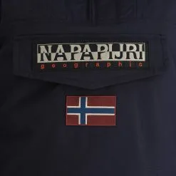Napapijri, Rainforest W Winter 5 (2022/2023) Winter Anorak Dames Marine Blauw -Ski-Jassen Winkel napapijri rainforest w winter 5 af anorak dames marine blauw 22napap107v6 BI 08