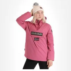 Napapijri, Rainforest W Winter 5 (2022/2023) Winter Anorak Dames Rosewood Roze -Ski-Jassen Winkel napapijri rainforest w winter 5 af anorak dames rosewood roze 22napap107v2 BI 04
