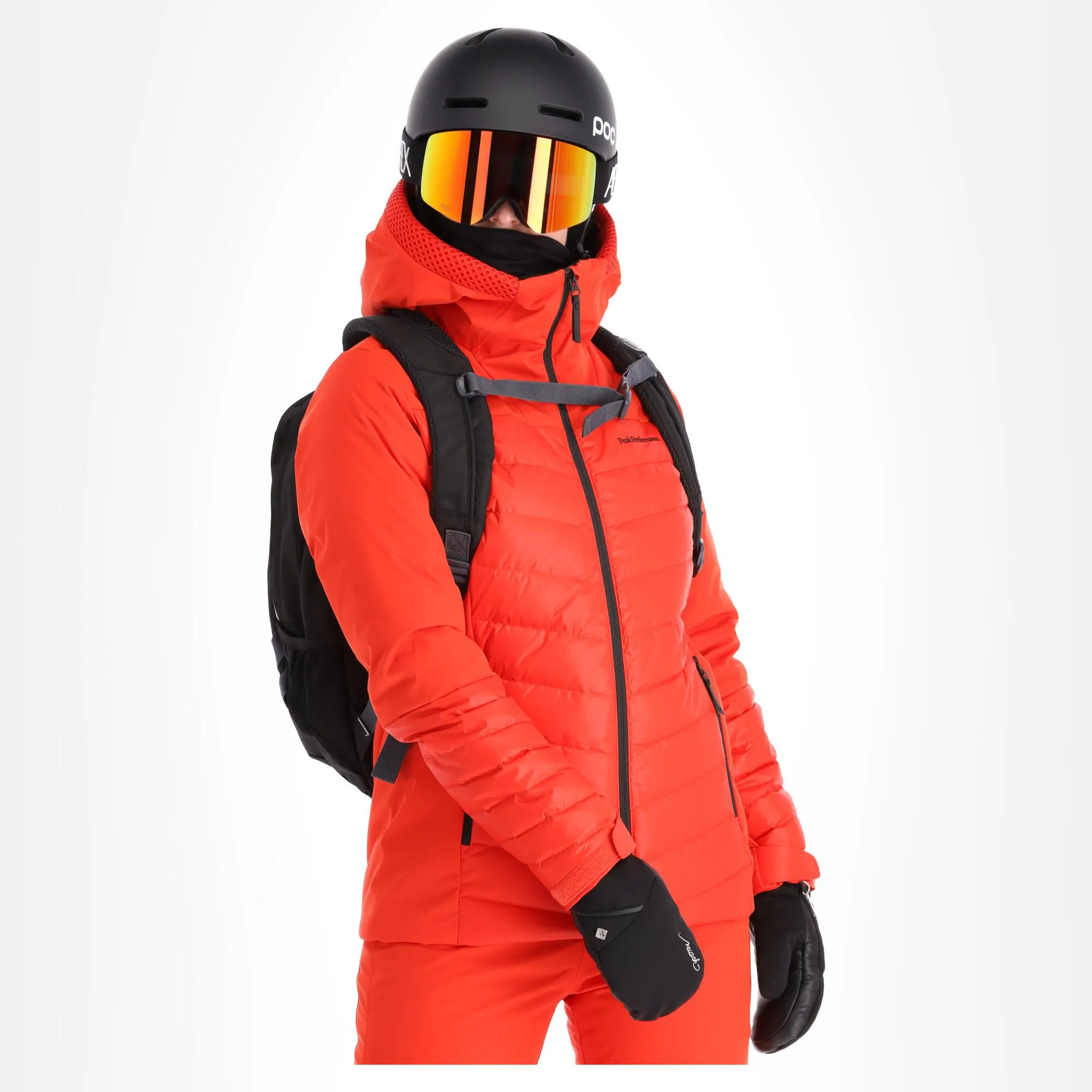 Peak Performance, Blackfire Jacket Ski-jas Dames Racing Rood 3 Peak Performance, Blackfire Jacket Ski-jas Dames Racing Rood