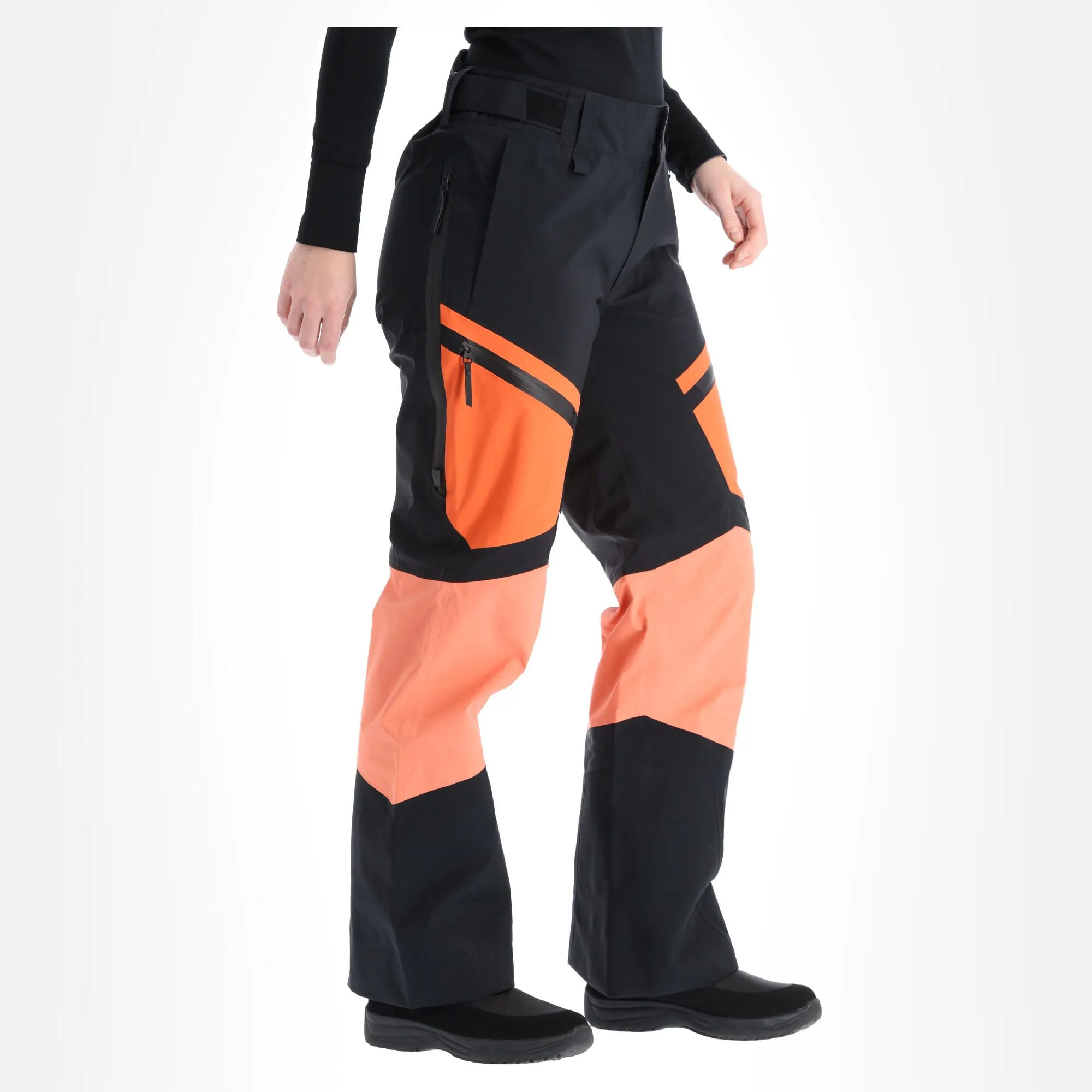Peak Performance, Gravity Pants Hardshell Skibroek Slim Fit Dames Zeal Oranje 5 Peak Performance, Gravity Pants Hardshell Skibroek Slim Fit Dames Zeal Oranje - Afbeelding 3