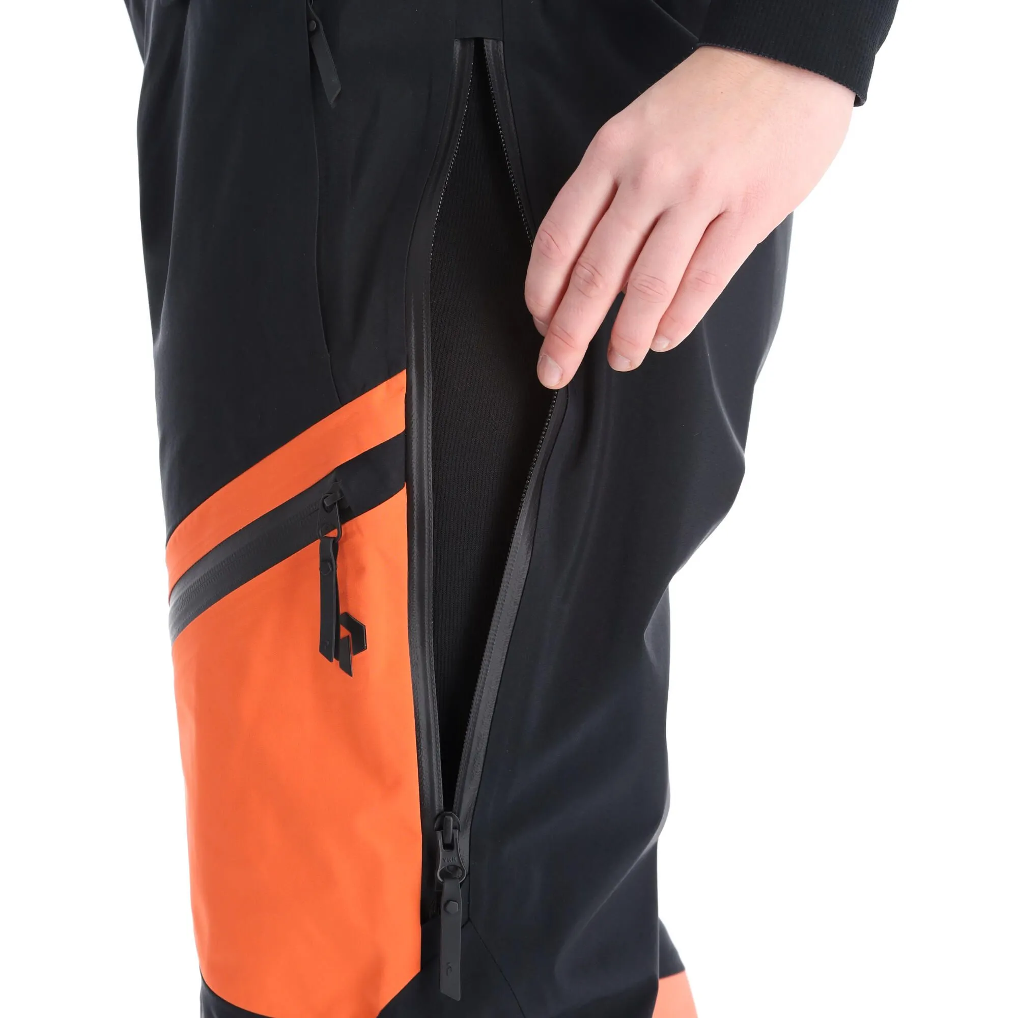 Peak Performance, Gravity Pants Hardshell Skibroek Slim Fit Dames Zeal Oranje 9 Peak Performance, Gravity Pants Hardshell Skibroek Slim Fit Dames Zeal Oranje - Afbeelding 7