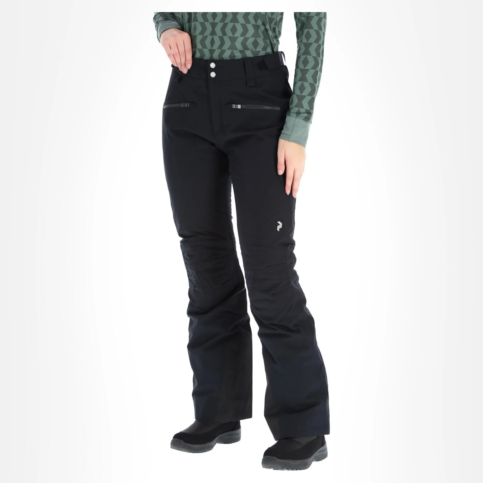 Peak Performance, Scoot Skibroek Slim Fit Dames Zwart 4 Peak Performance, Scoot Skibroek Slim Fit Dames Zwart - Afbeelding 2