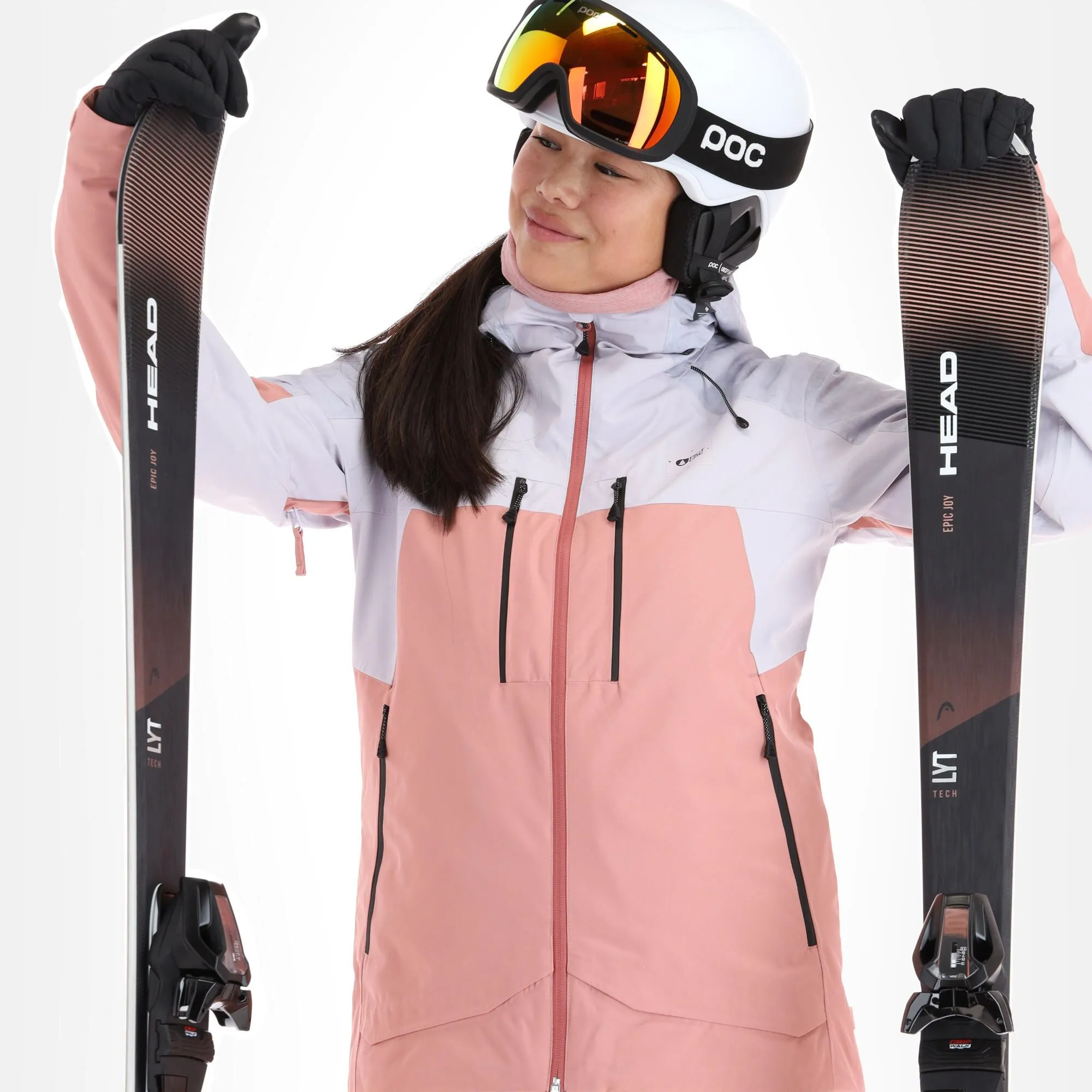 Picture, Exa Jkt Ski-jas Dames Ash Roze 6 Picture, Exa Jkt Ski-jas Dames Ash Roze - Afbeelding 4