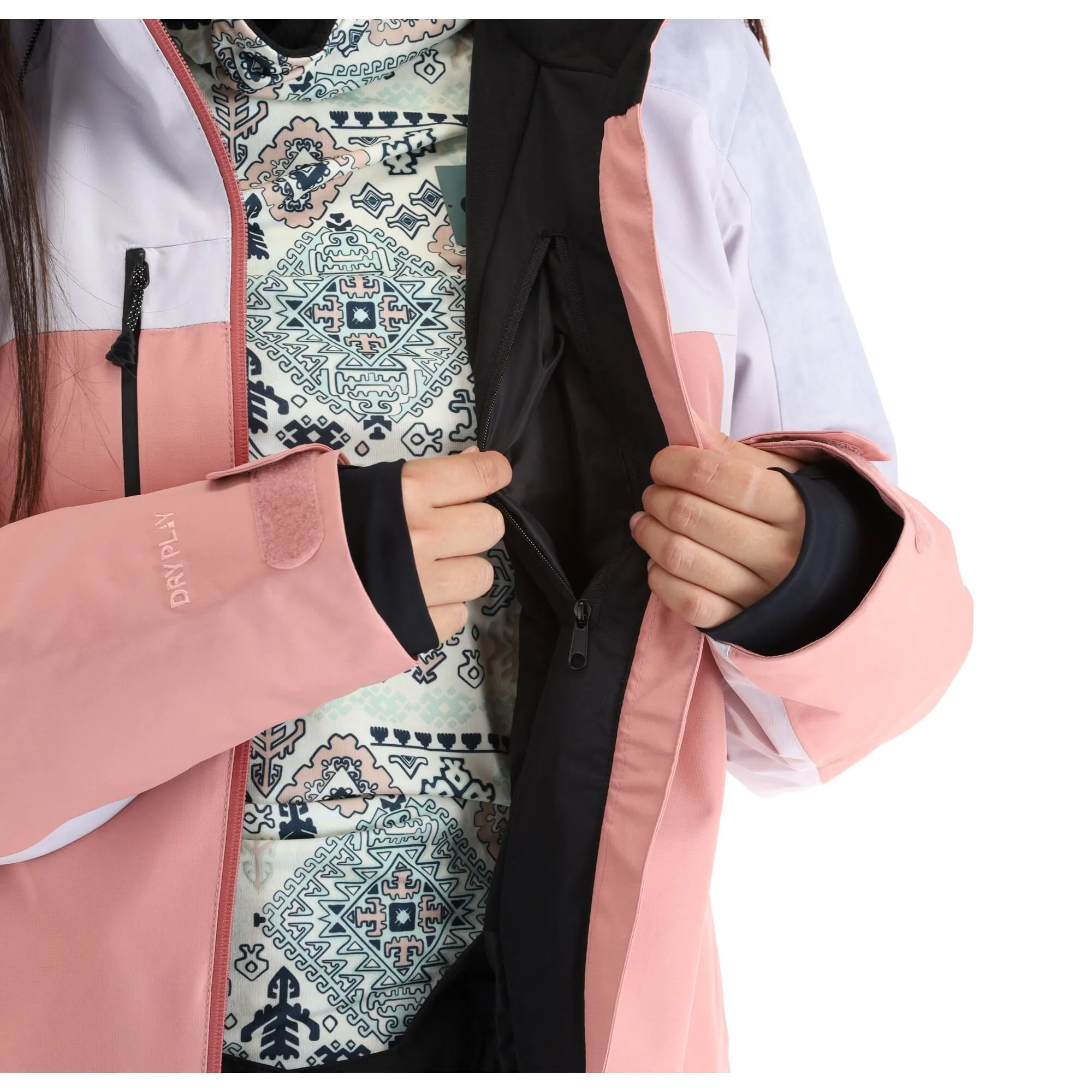 Picture, Exa Jkt Ski-jas Dames Ash Roze 13 Picture, Exa Jkt Ski-jas Dames Ash Roze - Afbeelding 11