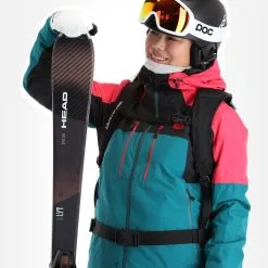 Picture, Exa Jkt Ski-jas Dames Dark Sea Blauw -Ski-Jassen Winkel picture exa jkt aa jas gevoerd dames dark sea blauw 22pictu124v1 BI 05